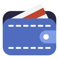 Billfold icon for web, app, infographic, etc vector