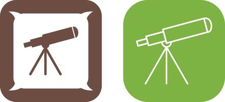 Telescope Icon Design vector