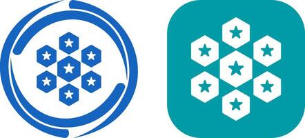 Unique Reputation Management Icon Design vector