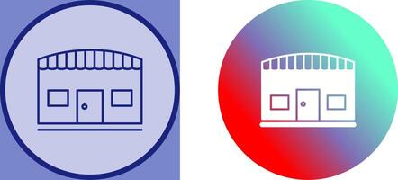 Unique Store Icon Design vector