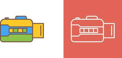 Unique Open Camera Icon Design vector