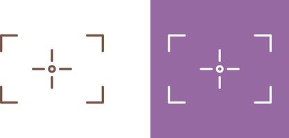 Unique Focus Icon Design vector