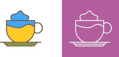 latté icono diseño vector