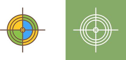 Unique Target Icon Design vector