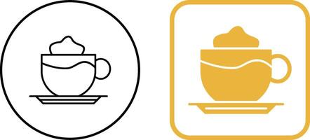 latté icono diseño vector