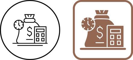 Expense Icon Design vector