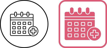 Medical Appointment Icon Design vector