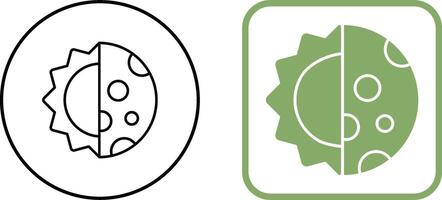 Day And Nigt Icon Design vector