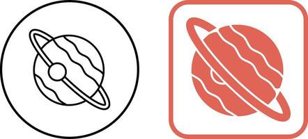 Planet Icon Design vector