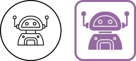Robot Icon Design vector