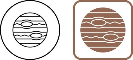 Neptune Icon Design vector