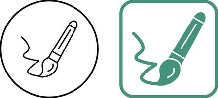 Paint Brush Icon Design vector