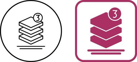 Layers Icon Design vector