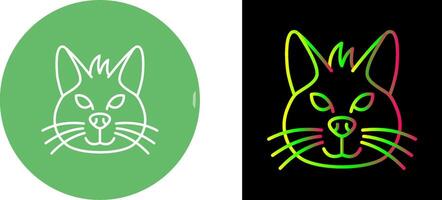 gato icono diseño vector