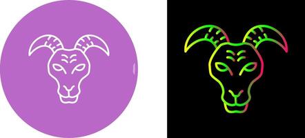 Goat Icon Design vector