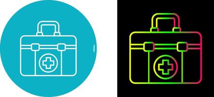 First Aid Kit Icon Design vector