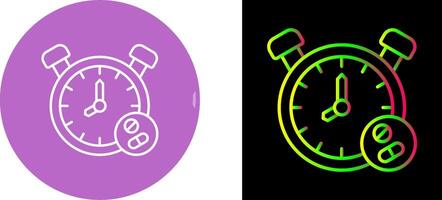 Clock Icon Design vector
