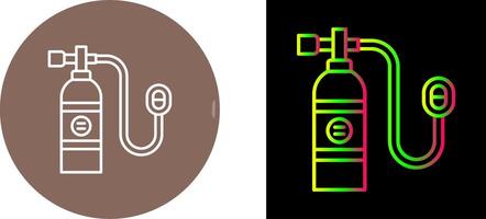 Oxygen Tank Icon Design vector