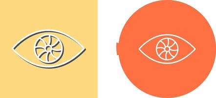 Unique Eye Icon Design vector