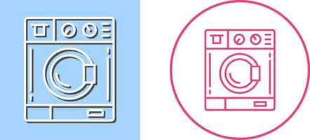 Washing Machine Icon Design vector