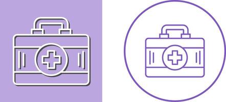 First Aid Kit Icon Design vector