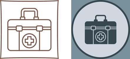 First Aid Kit Icon Design vector