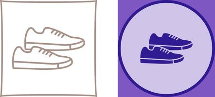 Sneakers Icon Design vector