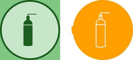Unique Oxygen Tanks Icon Design vector