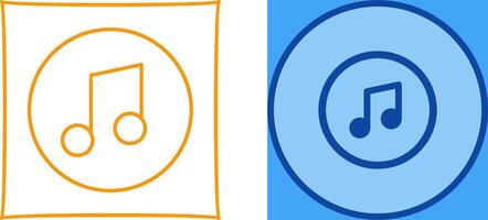 Music Player Icon Design vector