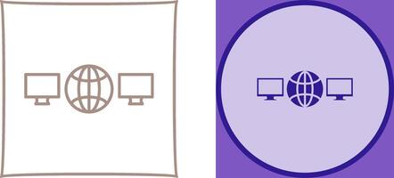 Unique Networks Icon Design vector