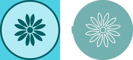 Unique Flower Icon Design vector