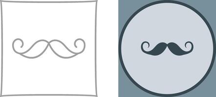 Moustache Icon Design vector