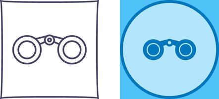 Binoculars Icon Design vector