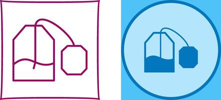 Tea Bag Icon Design vector