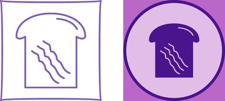Toast Icon Design vector