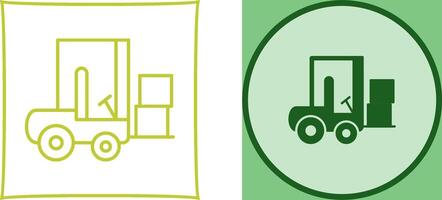 Forklifter Icon Design vector