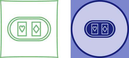 Cards Table Icon Design vector