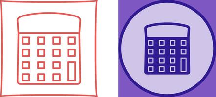 Unique Calculator Icon Design vector