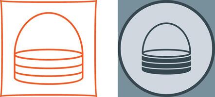 Unique Basket Icon Design vector