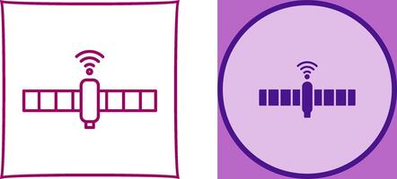 Unique Satellite Icon Design vector