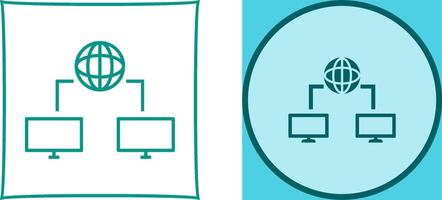 Unique Internet Connectivity Icon Design vector