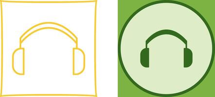 Headphones Icon Design vector