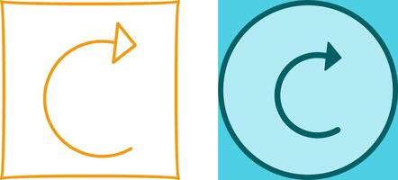 Unique Reload Icon Design vector