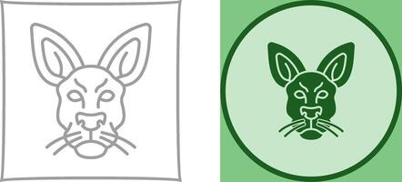 Kangaroo Icon Design vector