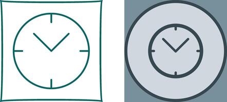 Unique Clock Icon Design vector