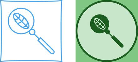 Unique Organic Search Icon Design vector