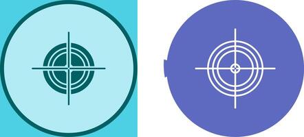 Unique Target Icon Design vector