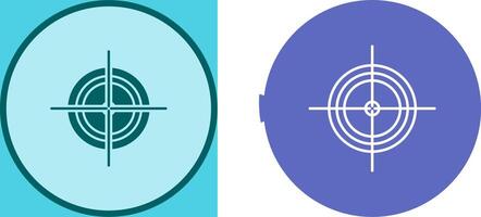 Unique Target Icon Design vector