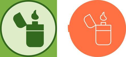 Unique Lighter Icon Design vector