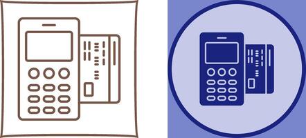 Card Machine Icon Design vector